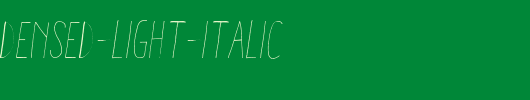 Aracne-Condensed-Light-Italic