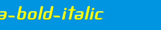 Arbeka-Bold-Italic