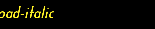 ArcaneBroad-Italic.Ttf