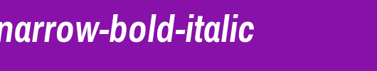 Archivo-Narrow-Bold-Italic