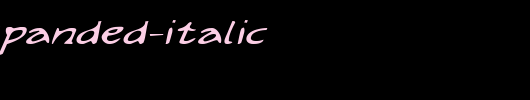 Arilon-Expanded-Italic