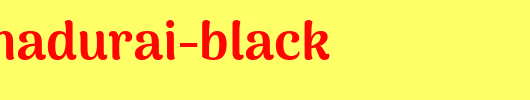 ArimaMadurai-Black