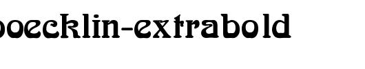 ArnoldBoecklin-ExtraBold.ttf