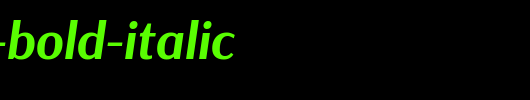 Arsenal-Bold-Italic