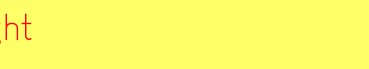 Arvin-Light_英文字体
