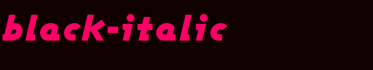 Ashby-Black-Italic