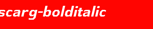 AthabascaRg-BoldItalic