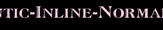 Atlantic-Inline-Normal_英文字体