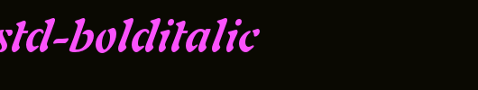 AuriolLTStd-BoldItalic.otf