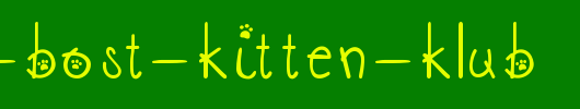 Austie-Bost-Kitten-Klub