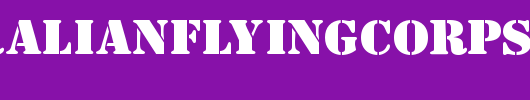 AustralianFlyingCorpsStencil.Ttf