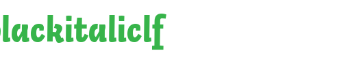 Auto3-BlackItalicLF.ttf