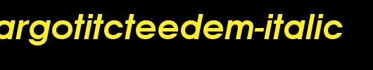 AvantGarGotItcTEEDem-Italic.TTF
