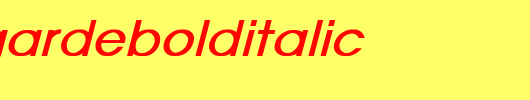 AvantGardeBoldItalic.Ttf