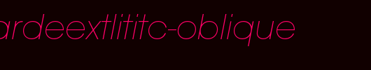 AvantGardeExtLitITC-Oblique.otf
