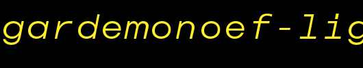 AvantGardeMonoEF-LightIta.otf