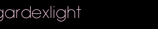 AvantGardeXLight.otf