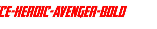Avengeance-Heroic-Avenger-Bold