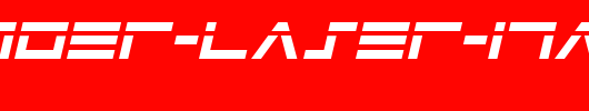 Avenger-Laser-Italic