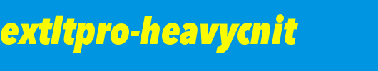 AvenirNextLTPro-HeavyCnIt_英文字体