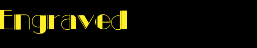 BalletEngraved_英文字体