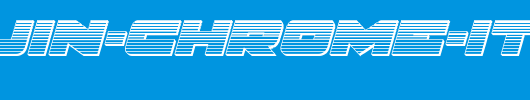 Banjin-Chrome-Italic.ttf