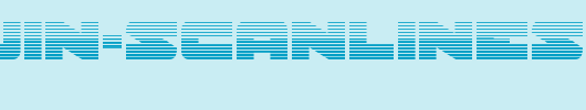 Banjin-Scanlines.ttf