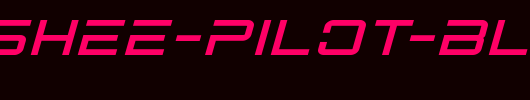 Banshee-Pilot-Black-Italic.ttf