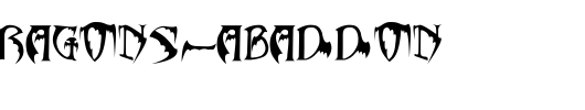 Bats-Dragons-Abaddon.ttf