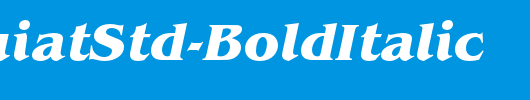BenguiatStd-BoldItalic_英文字体