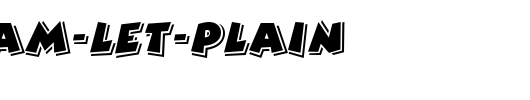 Bertram-LET-Plain_英文字体