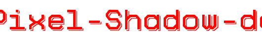 Big-Pixel-Shadow-demo_英文字体