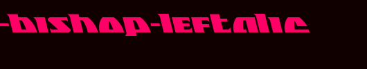 Black-Bishop-Leftalic.ttf