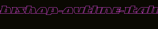 Black-Bishop-Outline-Italic.ttf