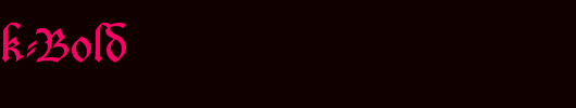 BlackWick-Bold_英文字体
