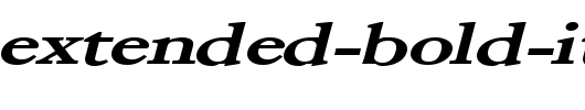 Bliss-Extended-Bold-Italic.ttf