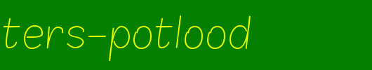 Blokletters-Potlood.ttf