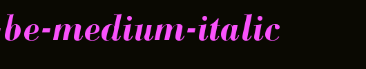 Bodoni-BE-Medium-Italic.ttf