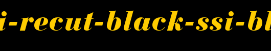 Bodoni-Recut-Black-SSi-Black-Italic.ttf