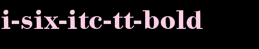 Bodoni-Six-ITC-TT-Bold.ttf