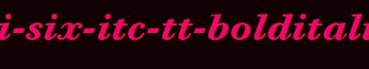 Bodoni-Six-ITC-TT-BoldItalic.ttf