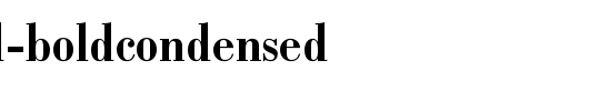 BodoniStd-BoldCondensed.otf