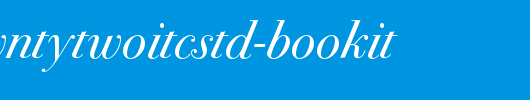 BodoniSvntytwoITCStd-BookIt.otf