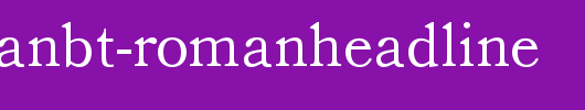 BookmanBT-RomanHeadline.otf