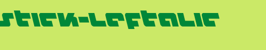 Boomstick-Leftalic.ttf