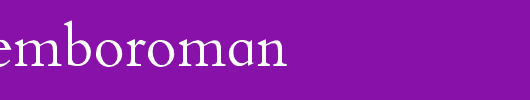BootsBemboRoman.otf