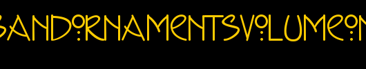 BordersAndOrnamentsVolumeOne.ttf