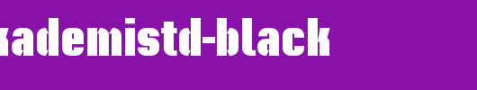 BriemAkademiStd-Black.otf