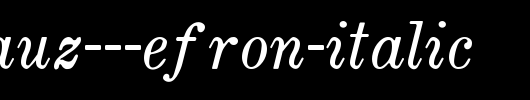 Brokgauz---Efron-Italic.ttf