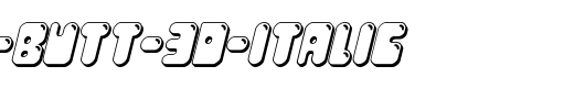 Bubble-Butt-3D-Italic.ttf